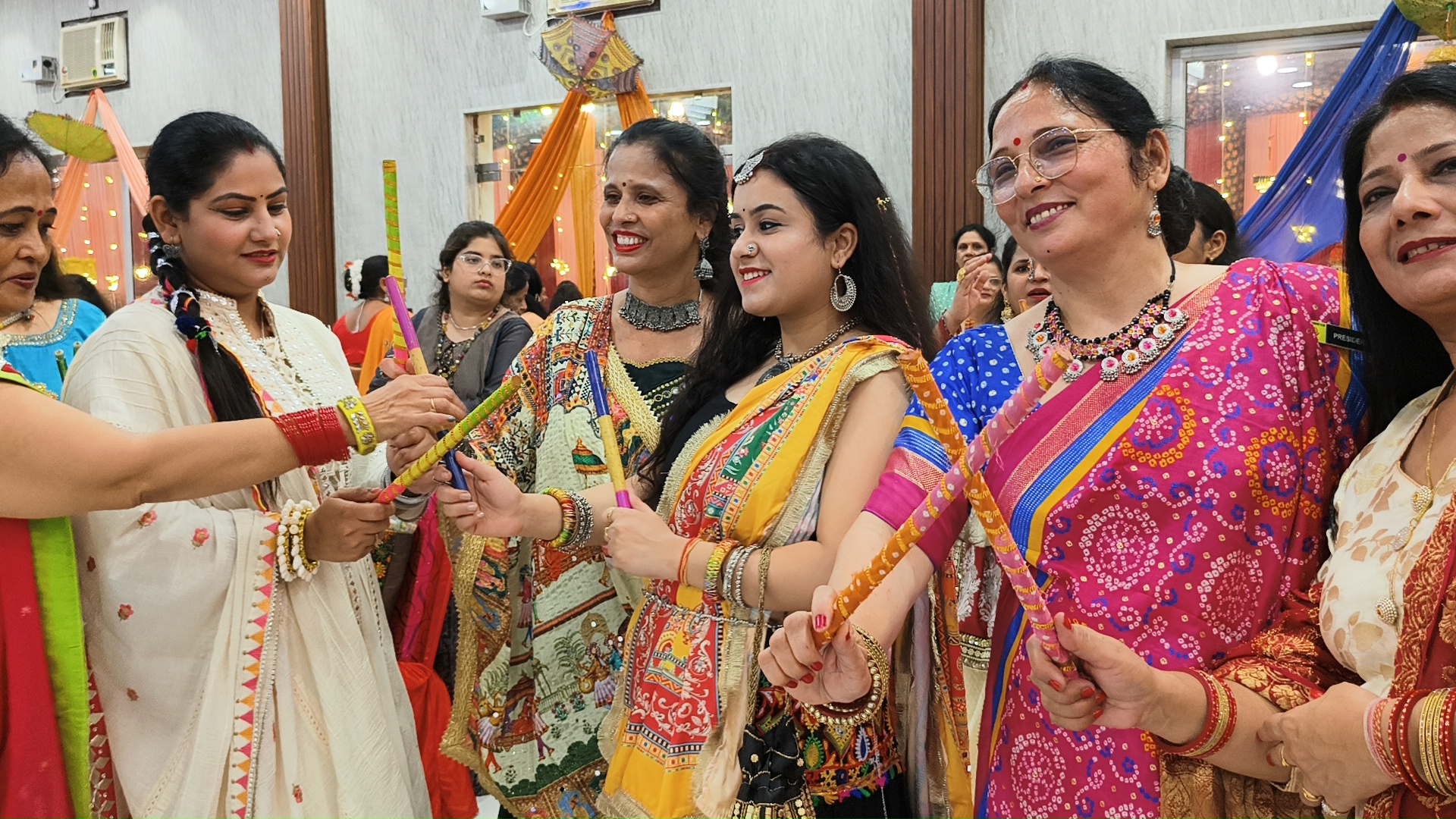 डांडिया की धूम 
